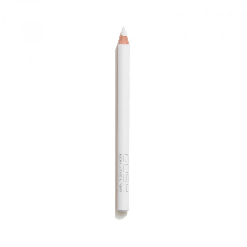 GOSH 2 in 1 Kohl Eyeliner and Kajal Makeup Pencil with Vitamin E - White