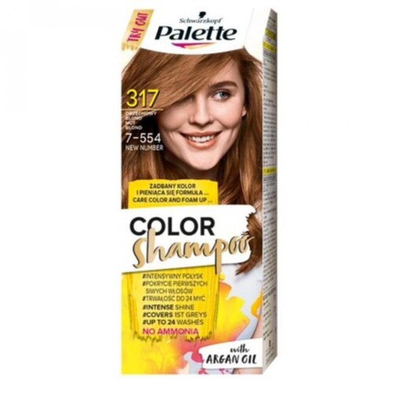 Palette Color Shampoo Hair Coloring Shampoo for up to 24 Washes 317