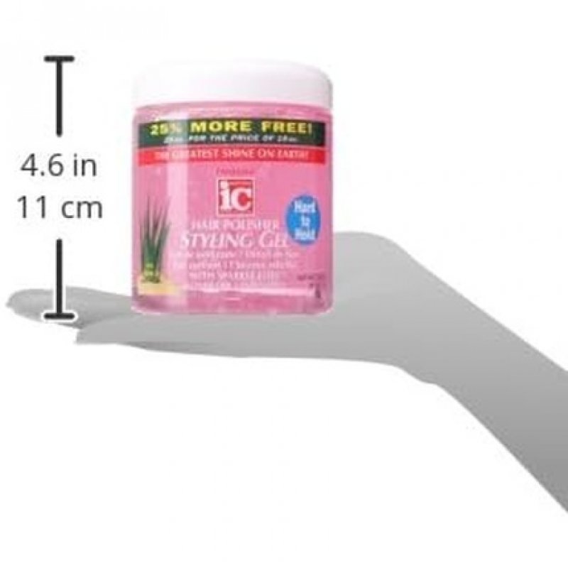 IC Fantasia Hard to Hold Styling Gel with Sparkle Lites 567g