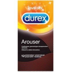 Durex Arouser Stimulation Condoms with Ribs for Even More Exciting Pleasure