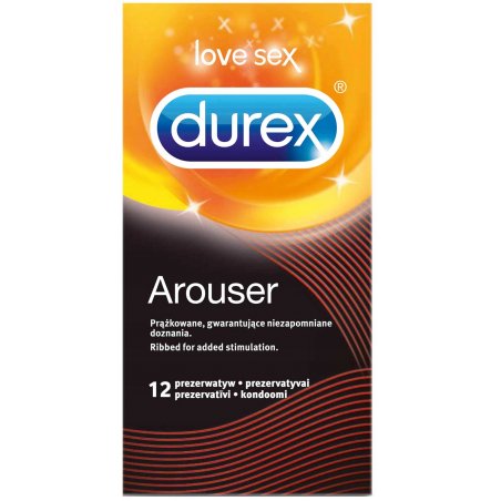 Durex Arouser Stimulation Condoms with Ribs for Even More Exciting Pleasure