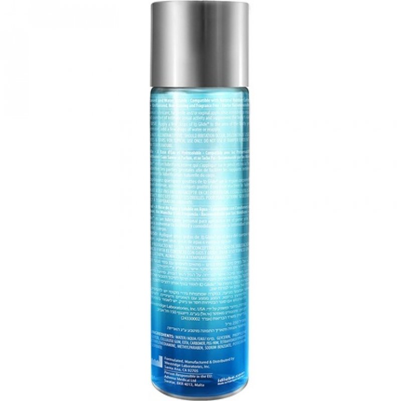 ID Glide Natural Feel Water-Based Personal Lubricant 8.5 Fl Oz