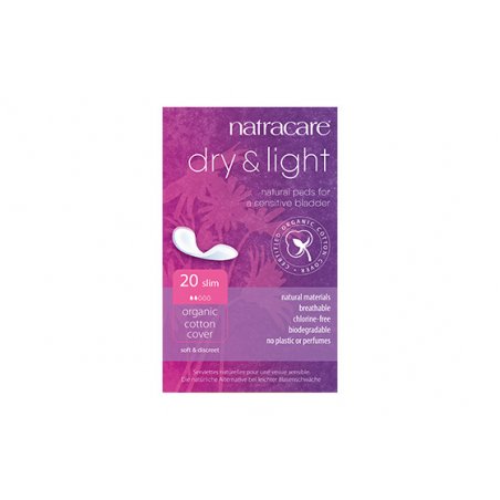 Natracare 771489 produit d'hygiène féminine Serviette hygiénique 20 pièce(s)