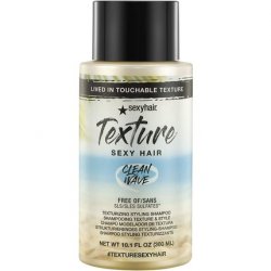 Texture Sexy Hair Clean Wave Texturizing Styling Shampoo 300ml 10.1oz
