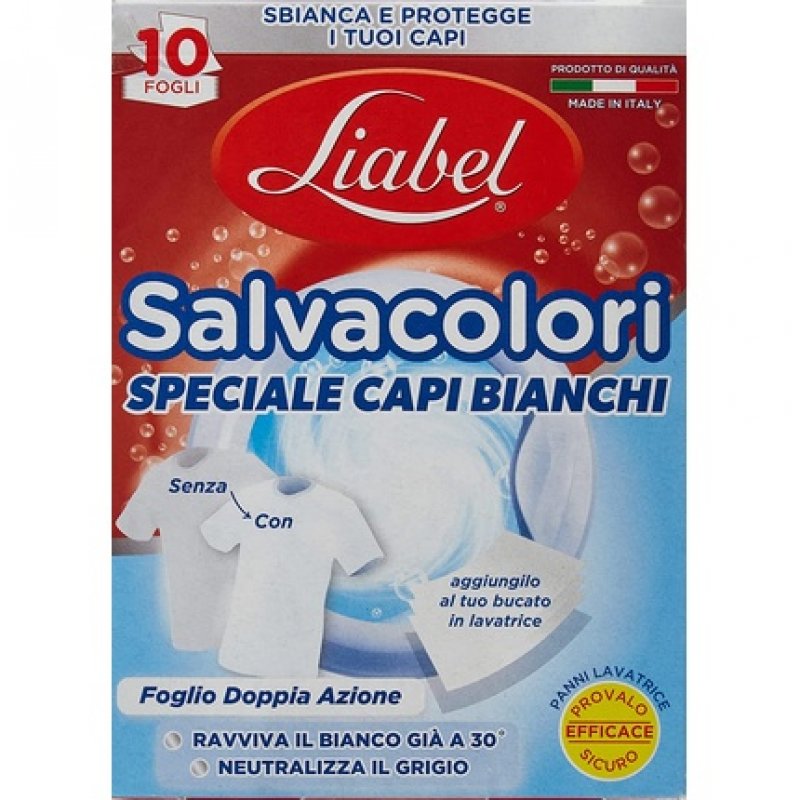 Liabel Salvacolori Special White Caps 40 Pieces - 1.6g