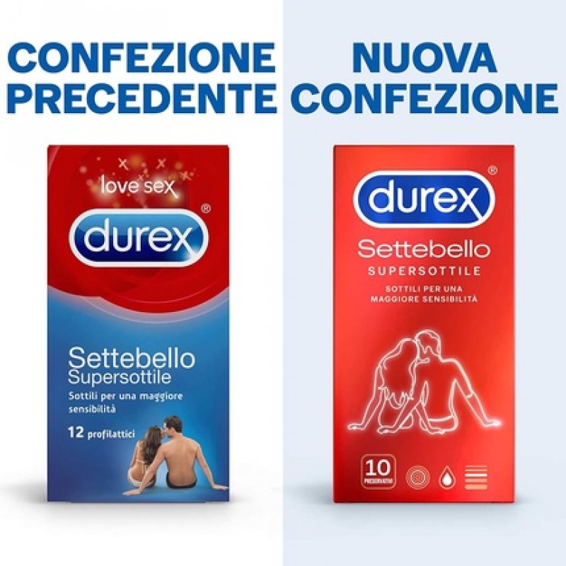 Durex Septebello Super Thin Condoms 10 Pieces