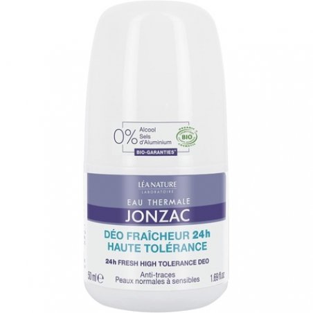 Eau Thermale Jonzac 24h Fresh High Tolerance Deodorant 50ml - Organic Cosmetics