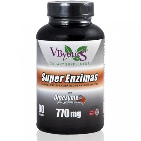 V.byotic Super Enzymes with Dygeszime 90 Capsules