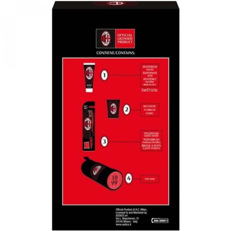 AC Milan Oral Hygiene Gift Set
