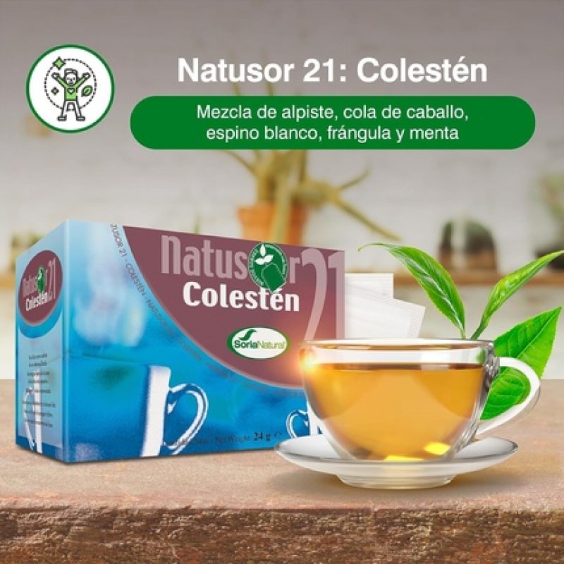 Natusor 21 Colesten Infusion Soria Natural 20 Filters
