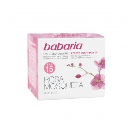 Babaria Crème Pour Le Visage Hydratante 24 Heures SPF 15 50ml
