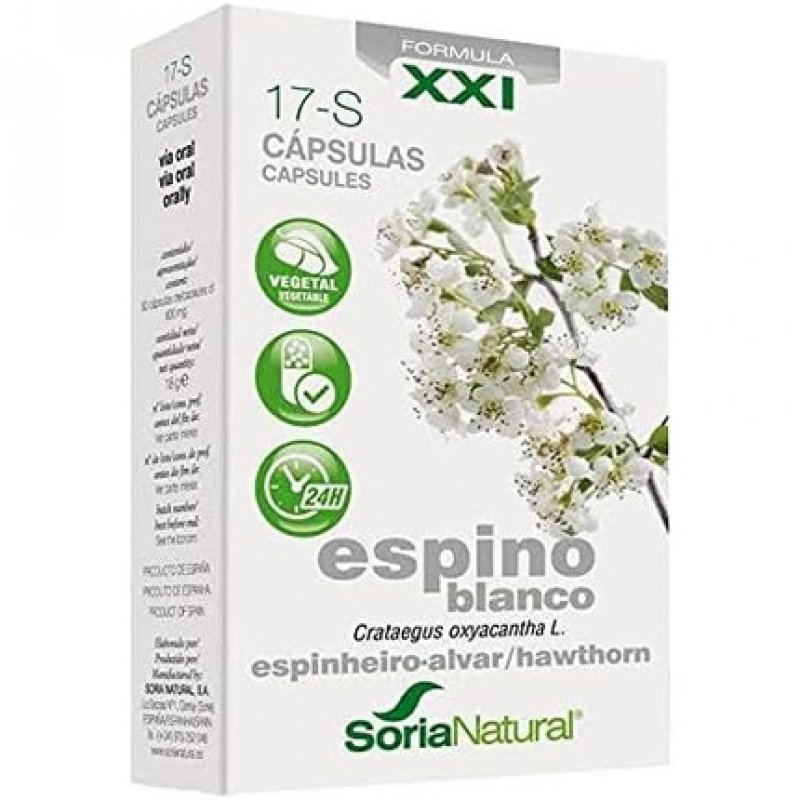 Soria 17-S Espino Blanco 30 Capsules