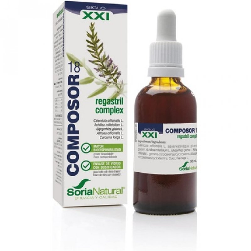 Soria Natural Composor 18 Regastril Complex 50ml