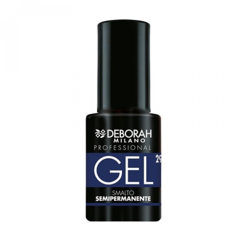 Deborah Milano Professional Gel Nail Polish No. 29 Blue China Plumping Effect Long-lasting for Intense and Shiny Nails