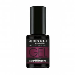 Deborah Milano Professional Semi-Permanent Nail Polish Number 21 Burgundy Plumping Effect Long Lasting for Intense and