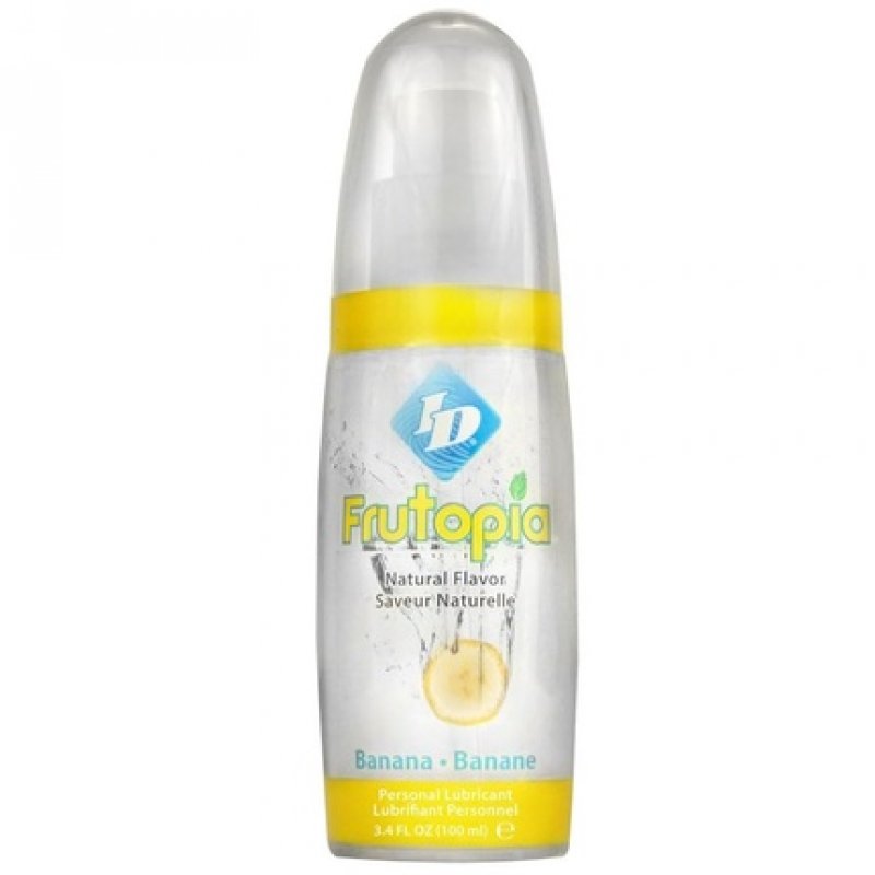 ID Frutopia Naturally Flavored Banana Water-Based Lubricant 100ml