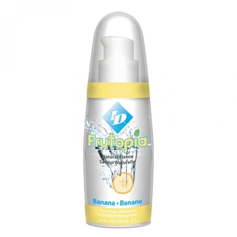 ID Frutopia Naturally Flavored Banana Water-Based Lubricant 100ml