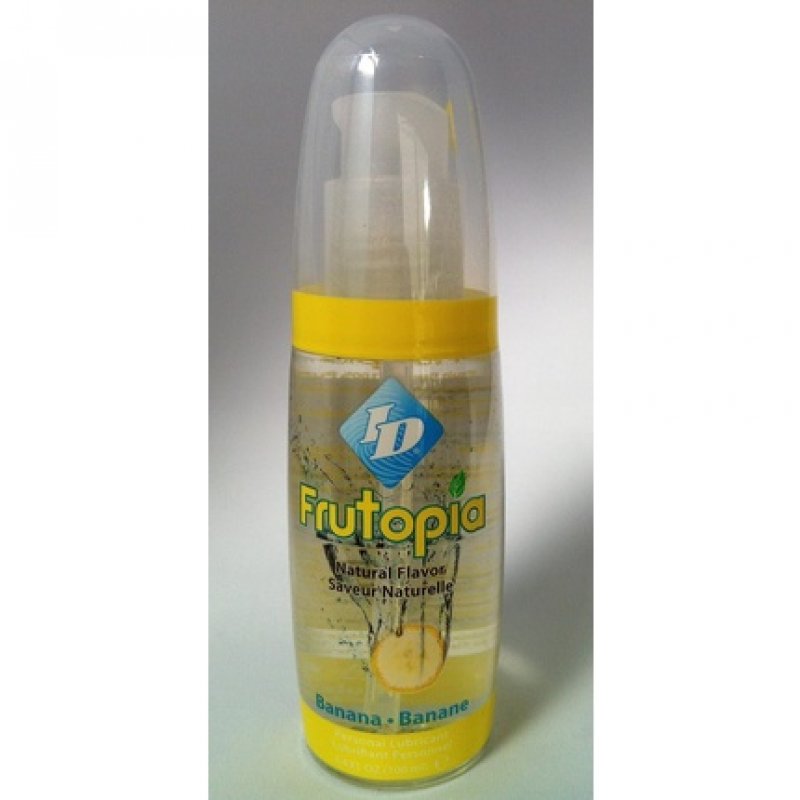 ID Frutopia Naturally Flavored Banana Water-Based Lubricant 100ml