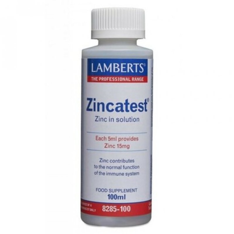 Lamberts ZINCaTEST Zinc Test or Liquid Zinc Supplement