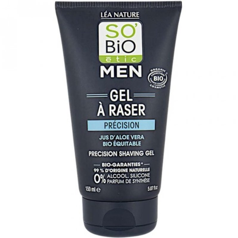 So'Bio étic Organic Aloe Vera Shaving Gel 150ml