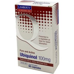 Lamberts Healthcare Ltd. Ubiquinol 100mg Softgels