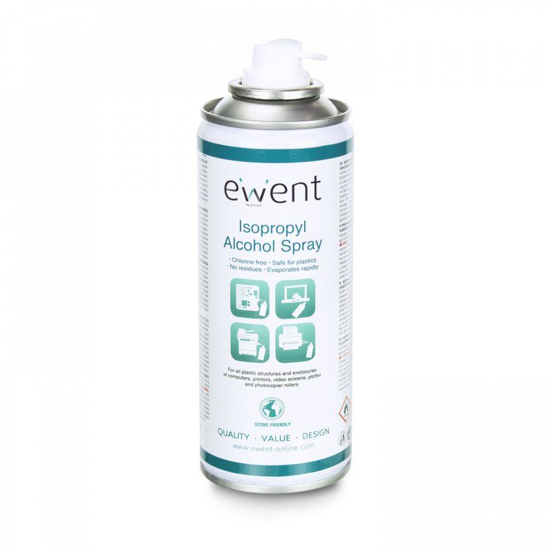 Ewent EW5613 equipment cleansing kit Printer Equipment cleansing spray 200 ml