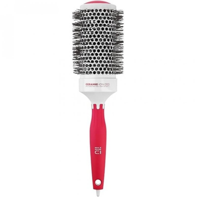 TB Tools for Beauty ILU I'll be Hair For You Styling Round Hairbrush with Ceramic Coating and Tip for Long Hair - Red