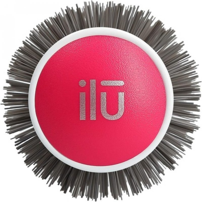 TB Tools for Beauty ILU I'll be Hair For You Styling Round Hairbrush with Ceramic Coating and Tip for Long Hair - Red
