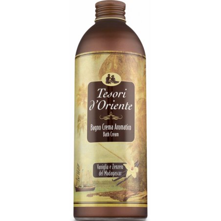 Tesori d'Oriente Vanilla and Ginger Bath Cream 500ml