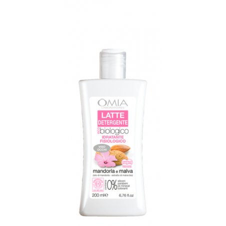 OMIA Laboratori Latte detergente Mandorla e Malva Lait nettoyant Femmes 200 ml