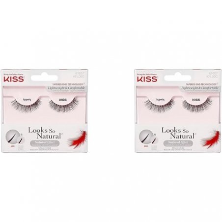 KISS Natural Lash Iconic 1 count - Pack of 2