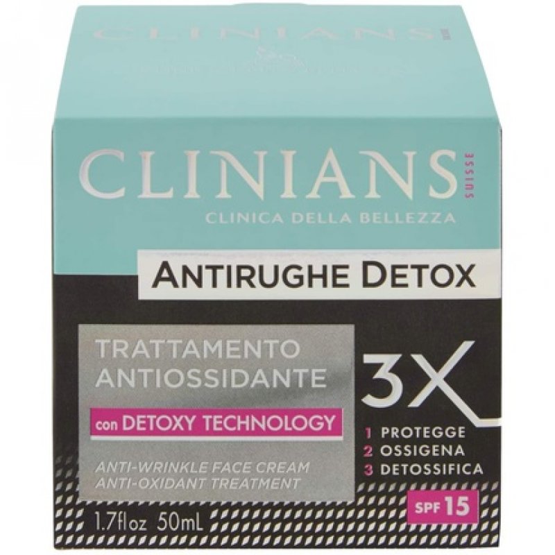 Clinians Detox Antioxidant Anti-Wrinkle 50ml