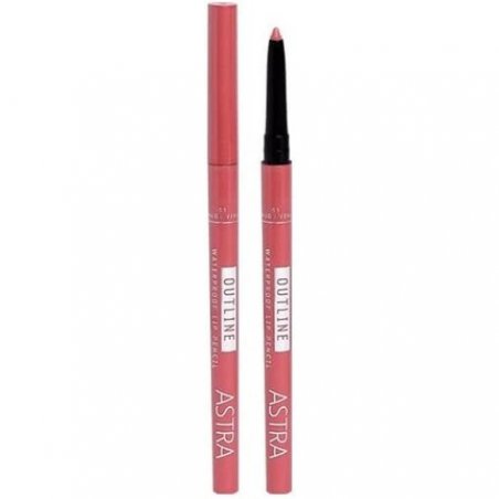 Astra Outline Waterproof Lip Pencil 01 Nude Vibe