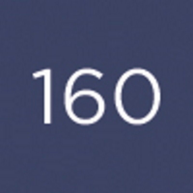 Diego dalla Palma Makeupstudio - Matt Eyeshadows, 160 Blue navy