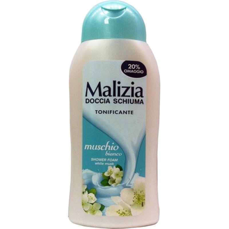 Malizia White Musk Relaxing Shower Foam / Shower Gel 300ml