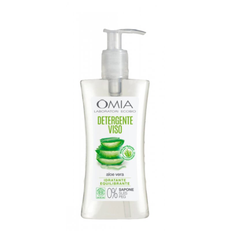 OMIA Laboratori Detergente Viso Aloe del Salento face gel 200 ml Women