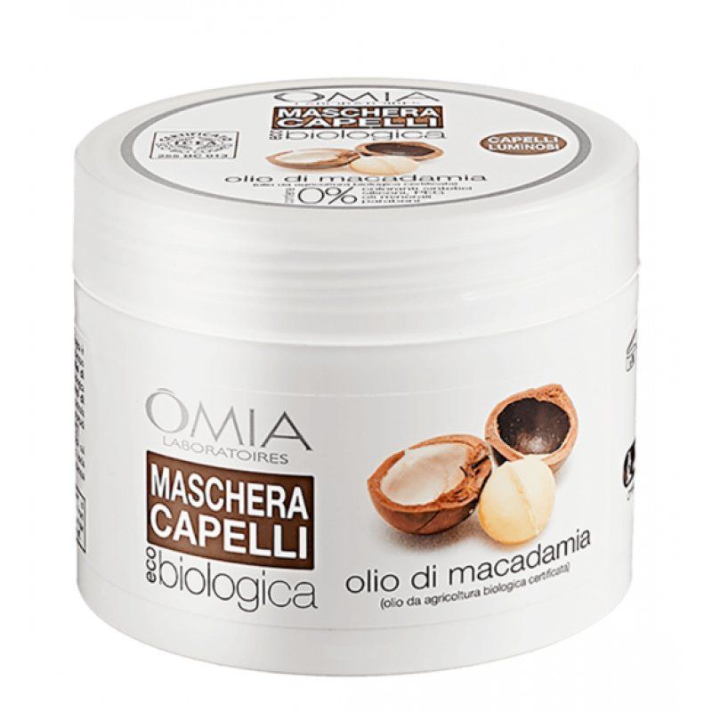 OMIA Laboratori Maschera Capelli Macadamia masque pour cheveux 250 ml Femmes