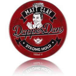 Dapper Dan Matt Clay Mens Hair Styling Product 100ml