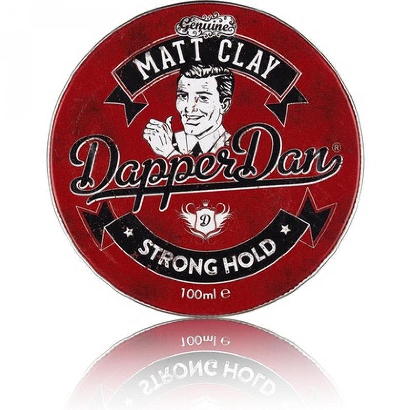 Dapper Dan Matt Clay Mens Hair Styling Product 100ml