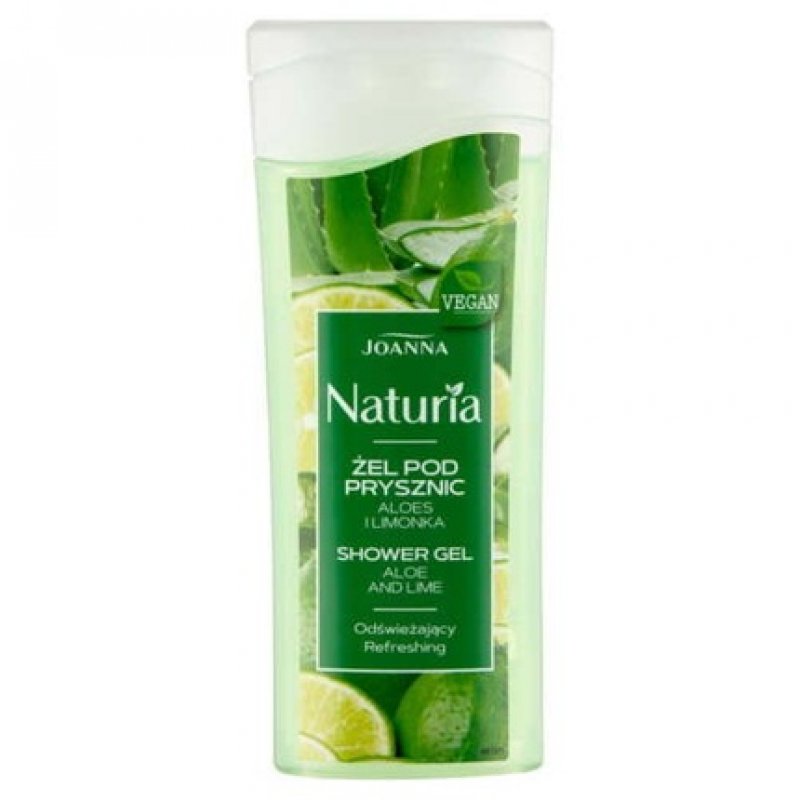 Joanna Naturia Energizing Shower Gel Aloe and Lime 100ml