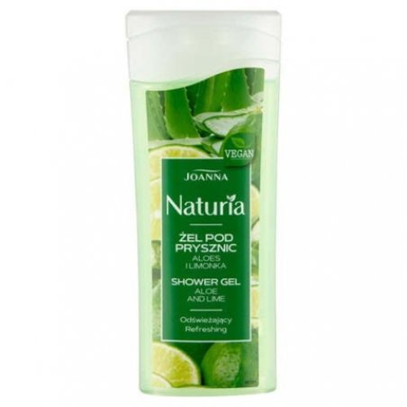 Joanna Naturia Energizing Shower Gel Aloe and Lime 100ml