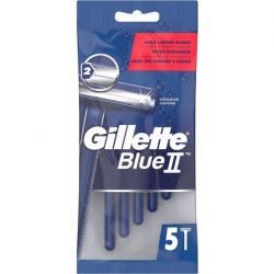 Gillette Blue II razor 5piece