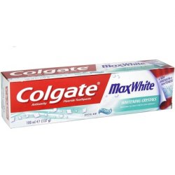 Colgate Max White Crystal Mint Gel With Whitening Crystals Toothpaste 100ml