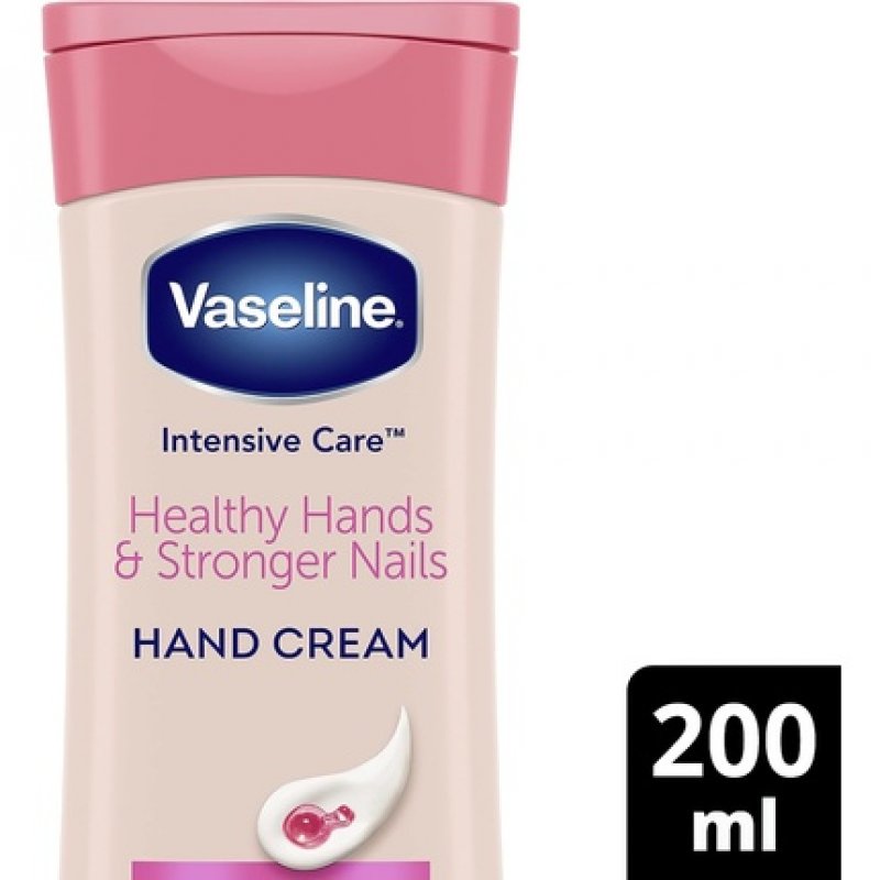 Vaseline Healthy Hand and Stronger Nails Hand Cream - 200ml