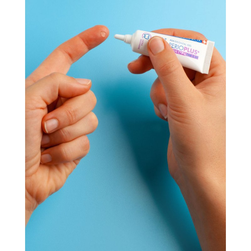 Curaprox PerioPlus Focus Gel 10ml - Oral Gel for Gum Disease Treatment and Enamel Repair