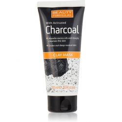 Beauty Formulas Activated Charcoal Clay Mask 100ml