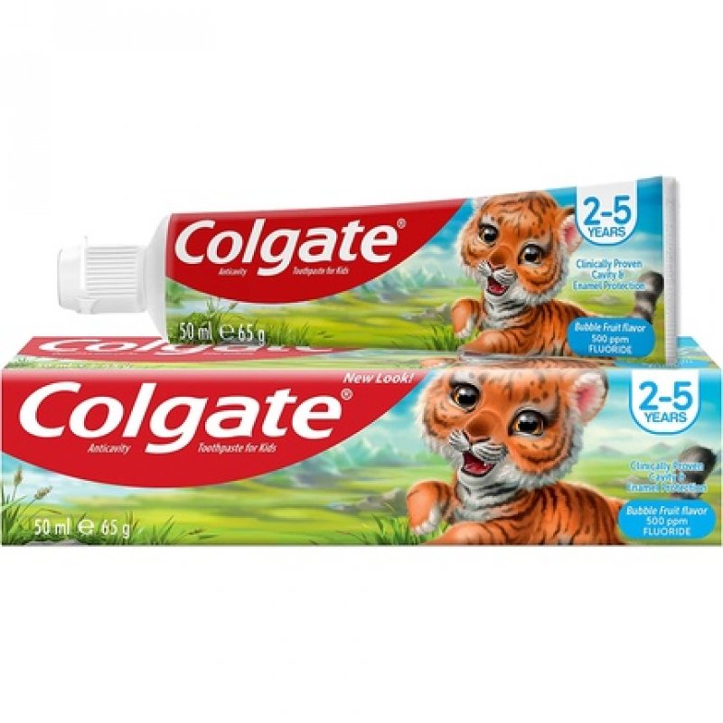 Colgate Kids Bubble Fruit Toothpaste 50ml