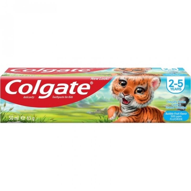 Colgate Kids Bubble Fruit Toothpaste 50ml