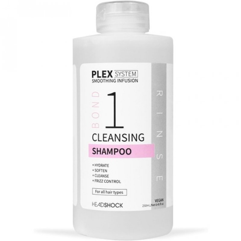 Headshock Plex System Smoothing Infusion Cleansing Shampoo No.1 250ml