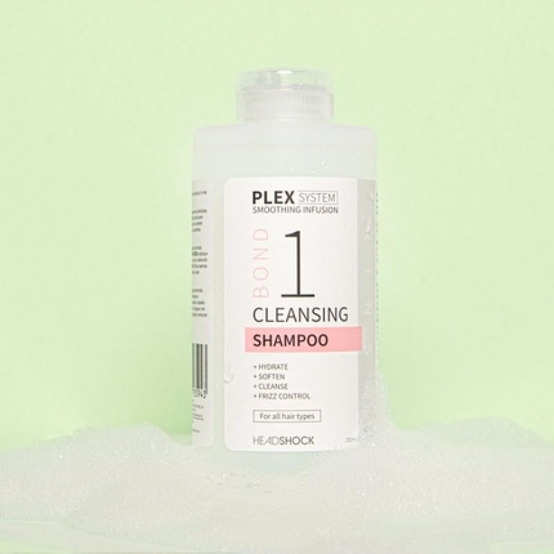 Headshock Plex System Smoothing Infusion Cleansing Shampoo No.1 250ml